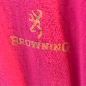 Pink browning Tee❤️